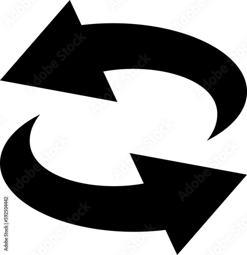 Spin Rotate Arrow icon photo