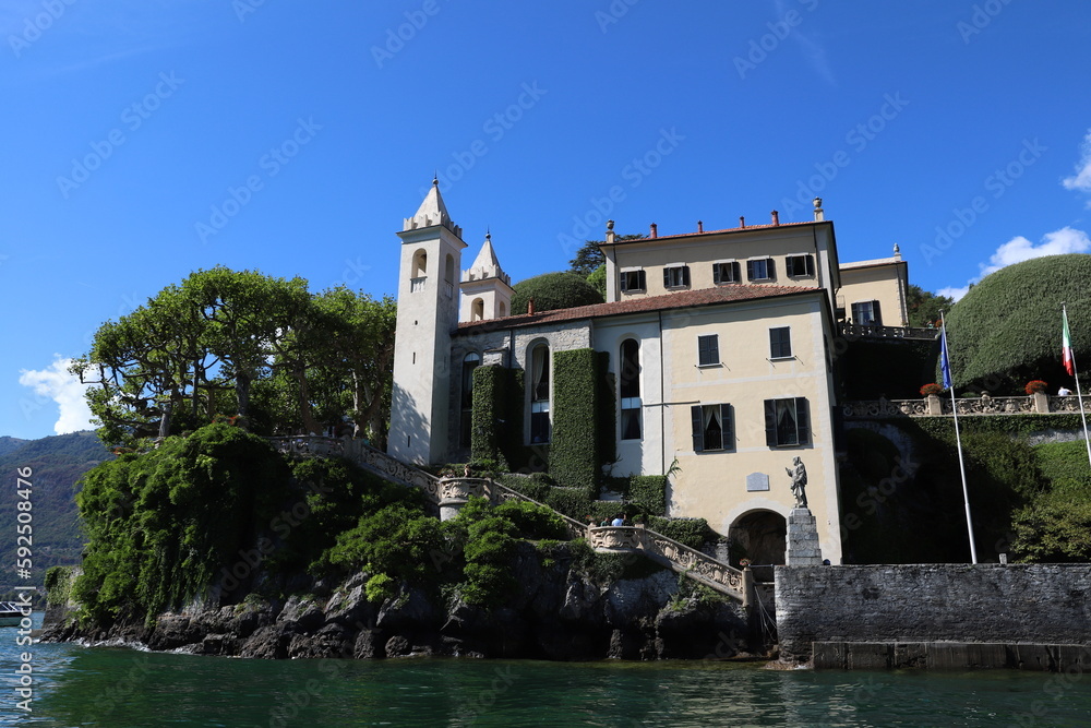 イタリア・コモ湖にある美しいバルビアネッロ邸