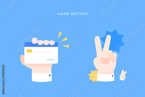 Practical hand motion hand object
