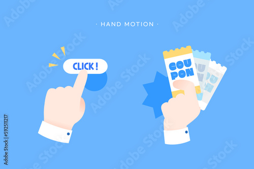 Practical hand motion hand object
