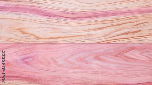 Exotic Pink Ivory Wood Texture Wooden Background - generative ai