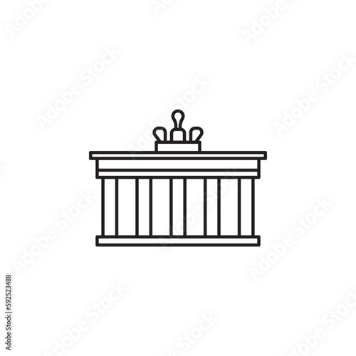 berlin vector for Icon Website, UI Essential, Symbol, Presentation