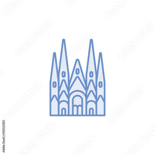 Barcelona vector for Icon Website, UI Essential, Symbol, Presentation