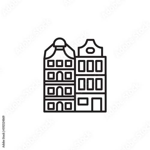 amsterdam vector for Icon Website, UI Essential, Symbol, Presentation