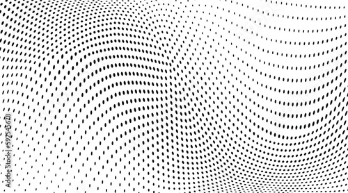 Light halftone dots pattern texture background. Vector illustration 