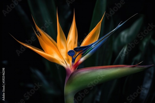 Bird of paradise flower