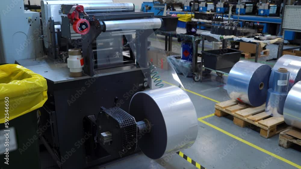 Production Of Self-Adhesive Labels.Transparent Blank Label Production Of Self-Adhesive Labels.Transparent Blank Label