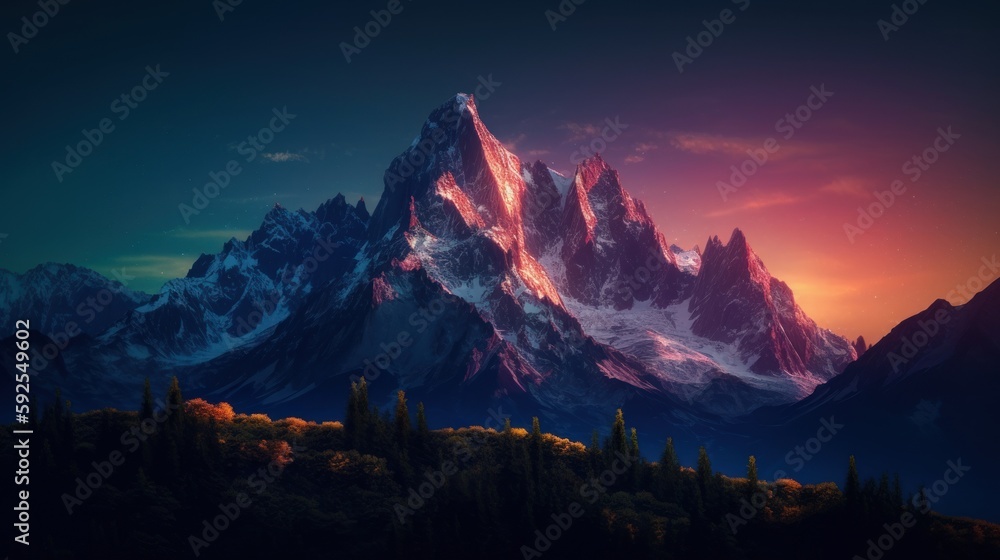  Rising Peaks: Capturing the Majestic Majesty of Mountainous Beauty - Nature Photography!
