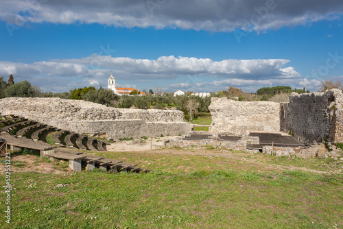 Ruinas de Conimbriga, Terras de Sicó - Condeixa-a-Nova, Coimbra - Portugal 27/02/2022.