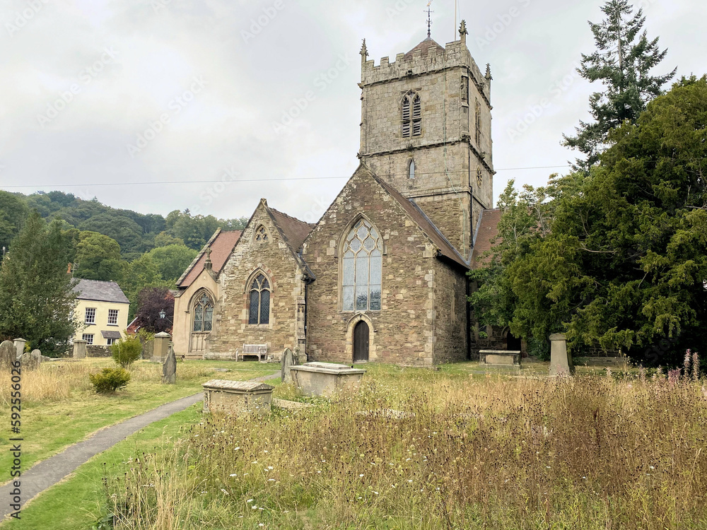 A view of Church Stretton Church