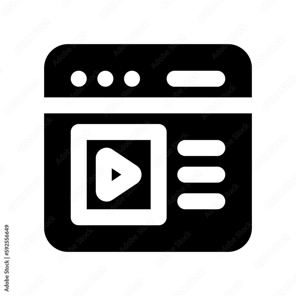 e learning glyph icon e learning glyph icon
