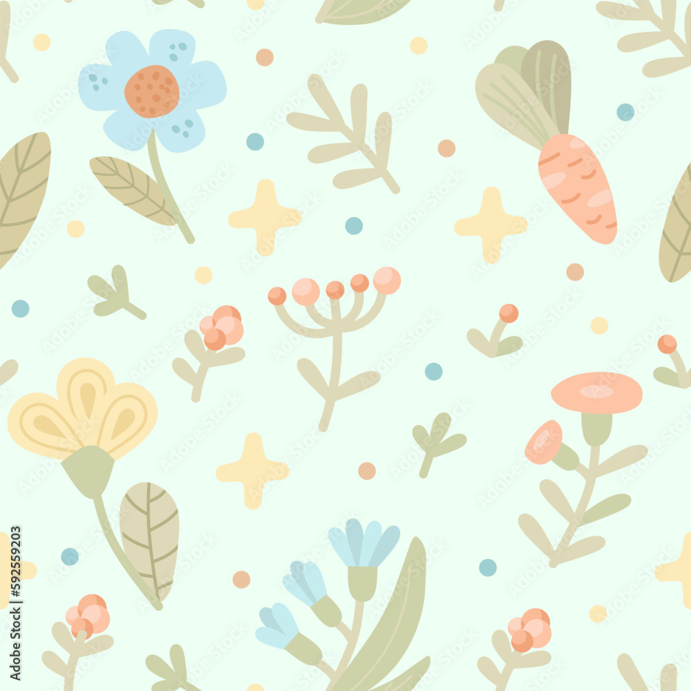 Floral seamless pattern Floral seamless pattern