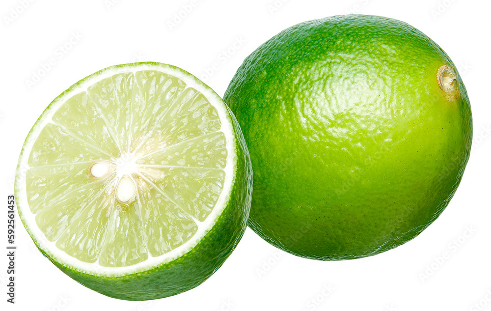 fresh lime isolated fresh lime isolated