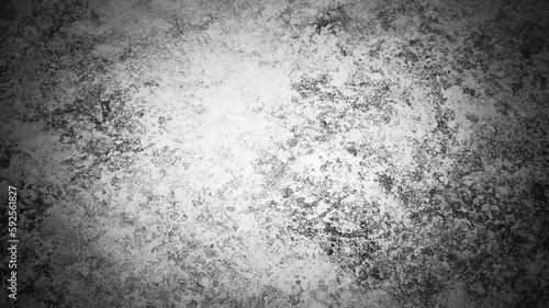 old black and white cement and concrete rough texture clear background and vignette