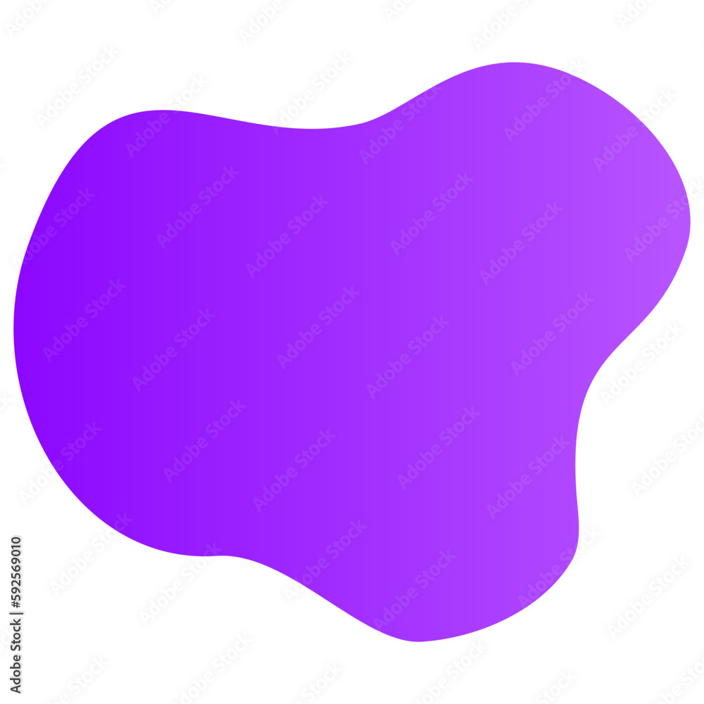 Gradient Purple Neon Irregular Organic Shape Gradient Purple Neon Irregular Organic Shape