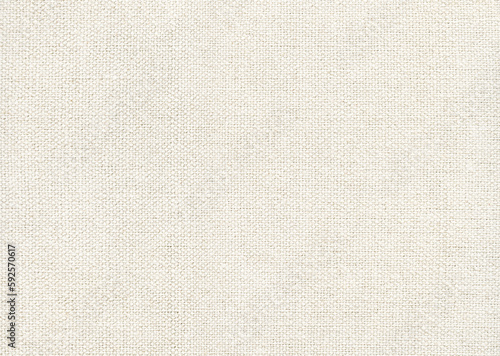 白いキャンバスの布の背景テクスチャ