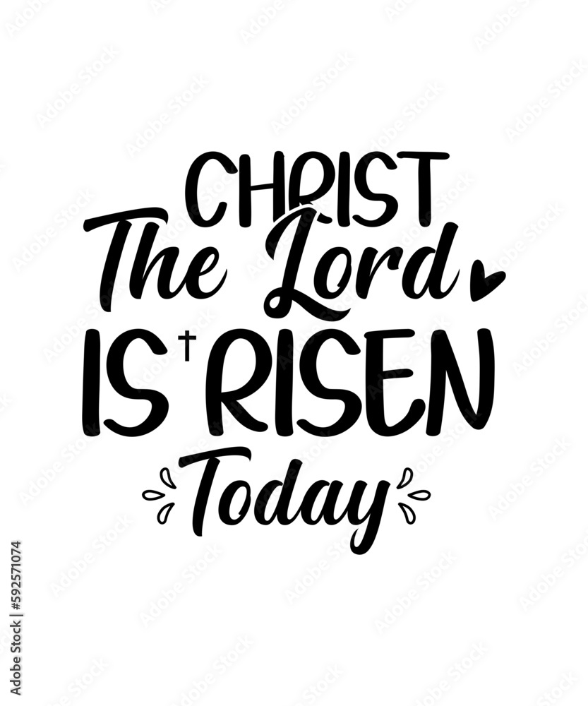 Fototapeta premium Christian Easter SVG Bundle, Commercial Use, Easter SVG, Christian Svg, Religious Easter SVG Bundle, Cut Files for Cricut, Silhouette