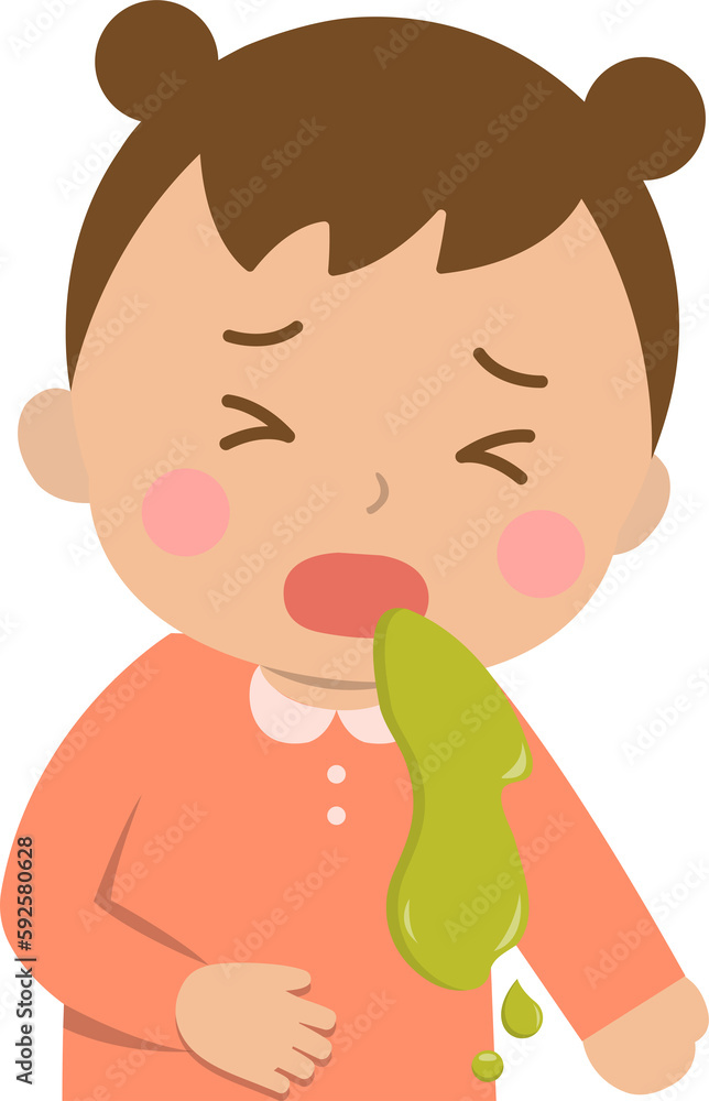 Vomiting boy, cold or symptoms of gastroenteritis or enterovirus Vomiting boy, cold or symptoms of gastroenteritis or enterovirus