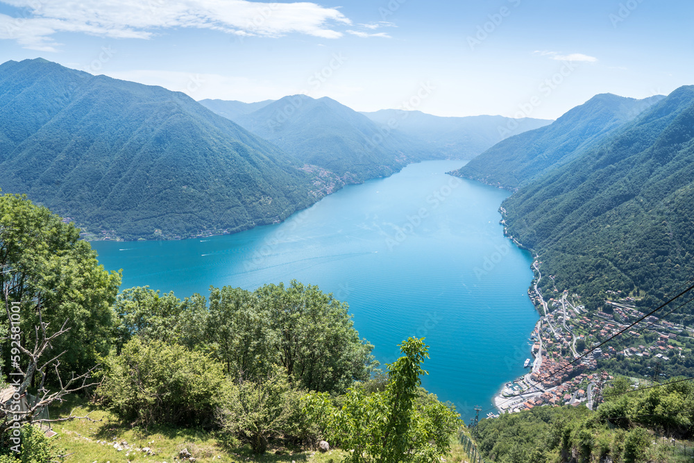 Lago di Como (Lake Como) - panorama view
