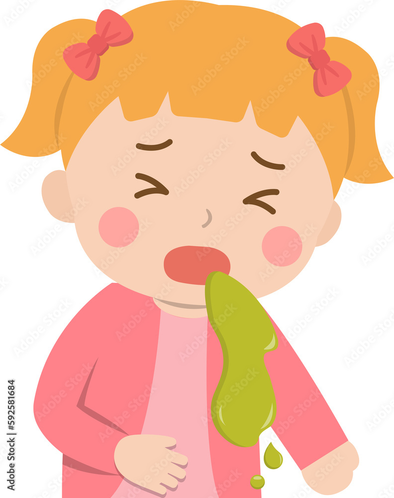 Vomiting boy, cold or symptoms of gastroenteritis or enterovirus Vomiting boy, cold or symptoms of gastroenteritis or enterovirus