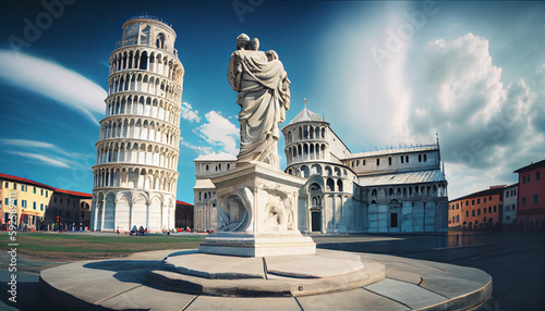 Fotografie, Obraz Leaning Tower of Pisa