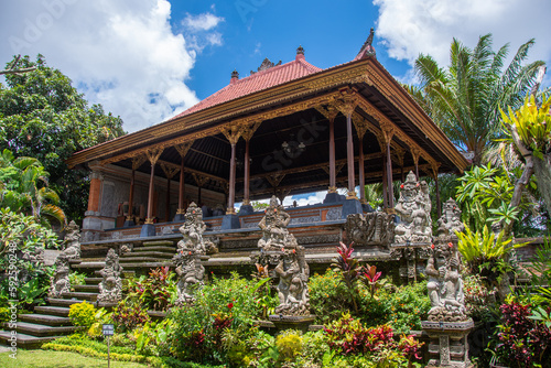 On the grounds of the "Ubud Palace" temple complex