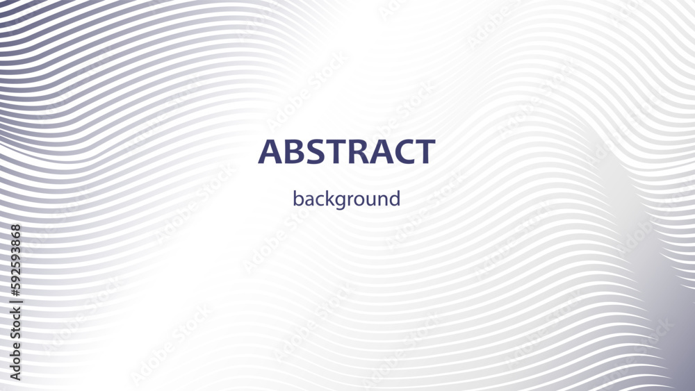 Abstract wavy striped background. Vector curved twisted slanted, wavy lines. Gradient from gray-blue to white. A brand new style for your business design Abstract wavy striped background. Vector curved twisted slanted, wavy lines. Gradient from gray-blue to white. A brand new style for your business design