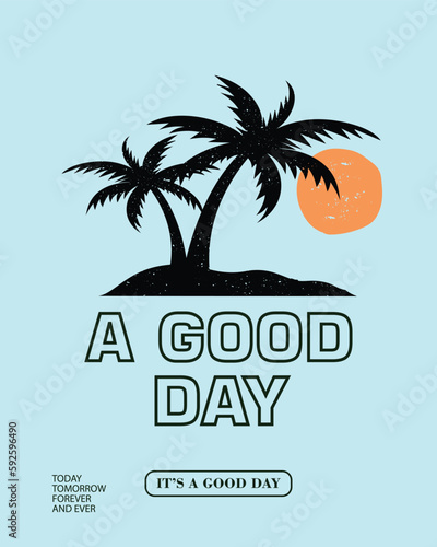 Vector illustration surfing theme badge design. For t-shirt prints, posters, stickers and other uses.