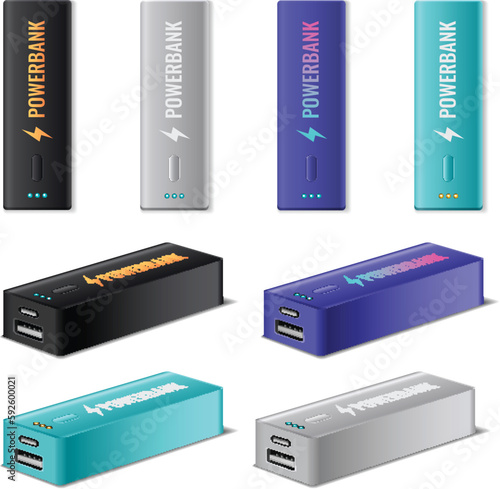 Powerbank Charger Set