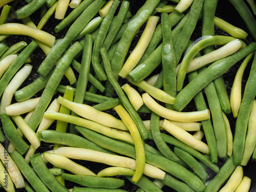 green beans legumes food