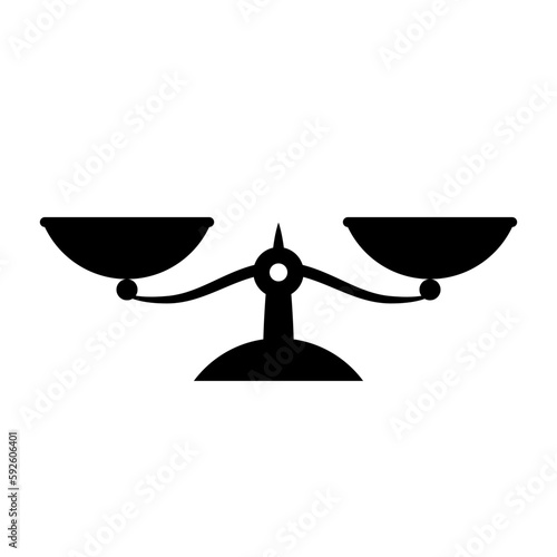 Vector scales Icon