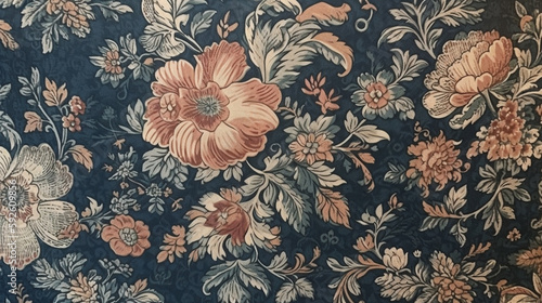 traditional french patterned fabric