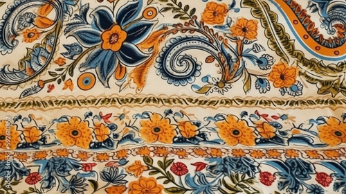 traditional italian patterned fabric
