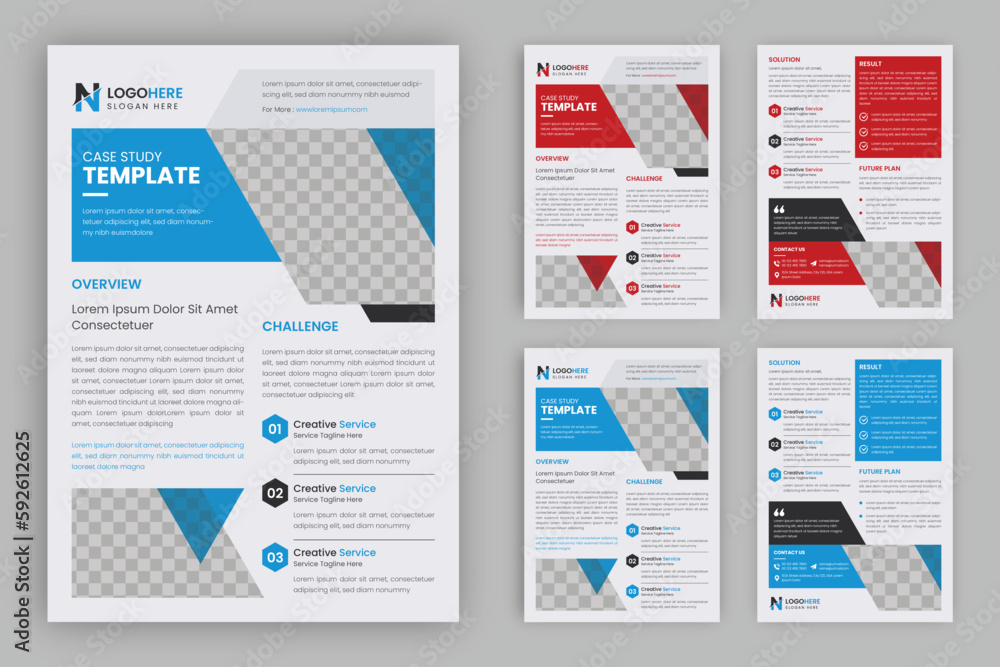 Corporate business flyer design template with blue yellow red green color Corporate business flyer design template with blue yellow red green color