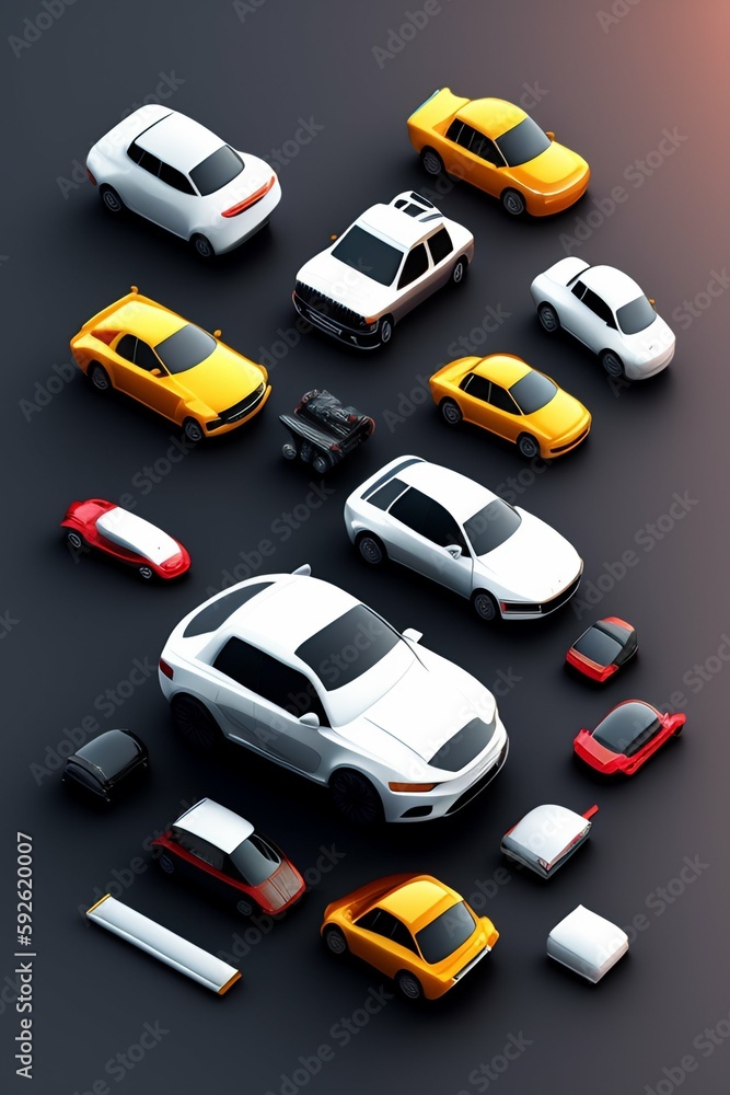 cars in the parking cars in the parking