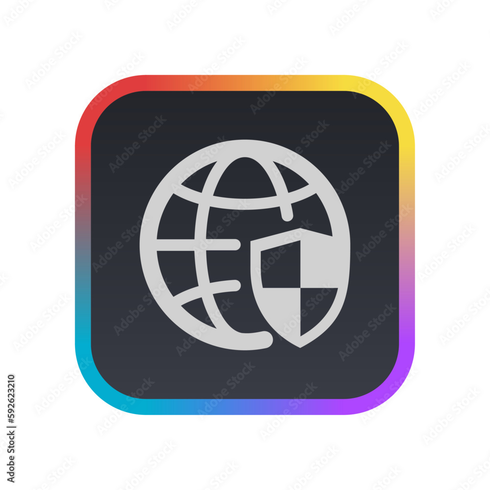 Web Protection - Pictogram (icon) Web Protection - Pictogram (icon)