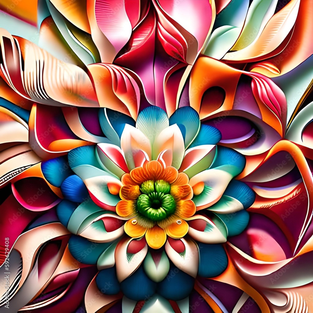 Blume - AI generiert Blume - AI generiert