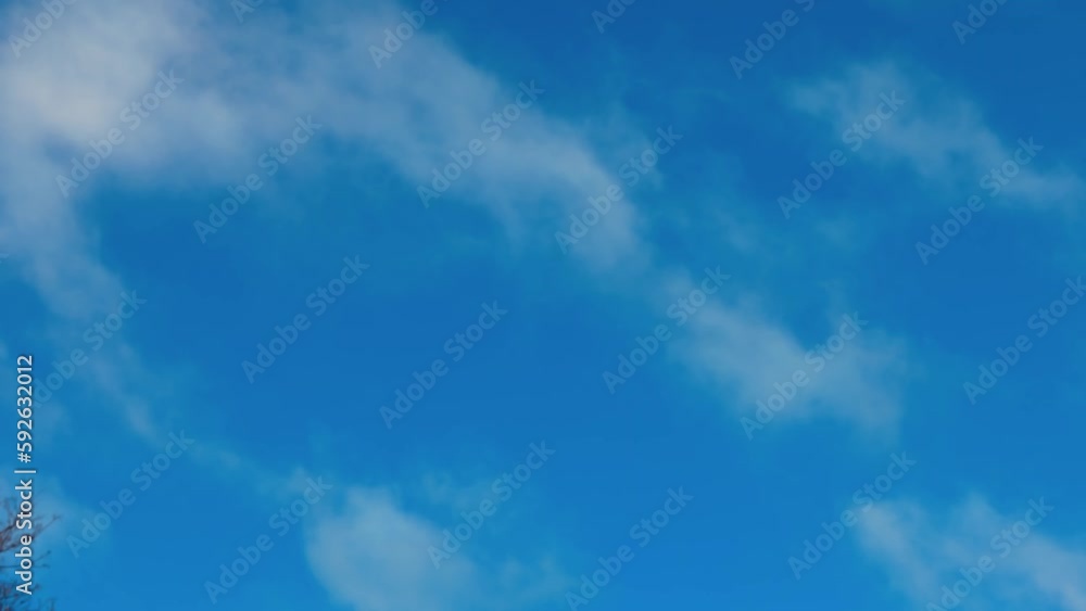 Gorgeous view of blue sky with white clouds. Sweden. Gorgeous view of blue sky with white clouds. Sweden.