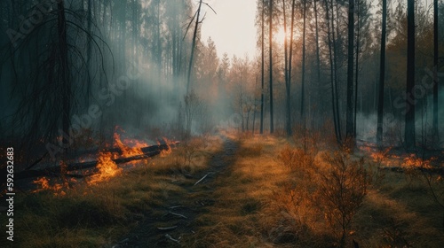 Forest Fire  Generative AI