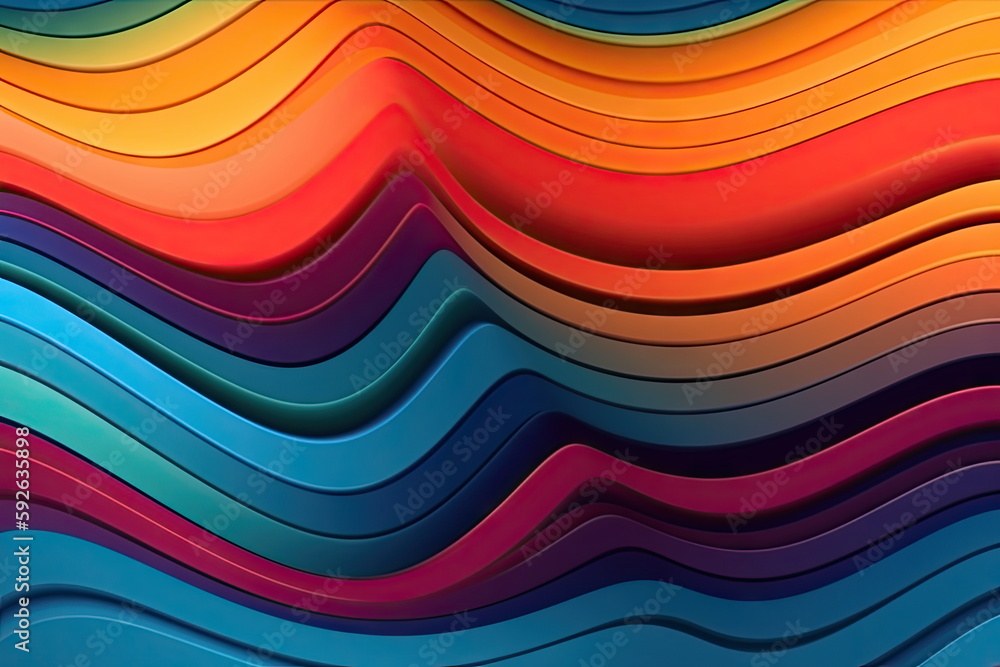 Wave colorful striped background, abstract background Wave colorful striped background, abstract background