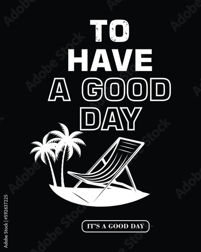 Canvas Print Vector illustration surfing theme badge design