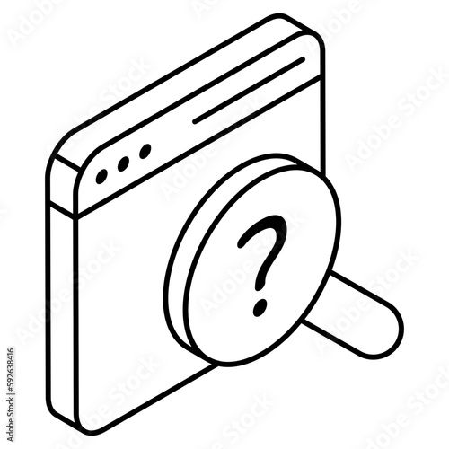 A flat design of unknown analysis 