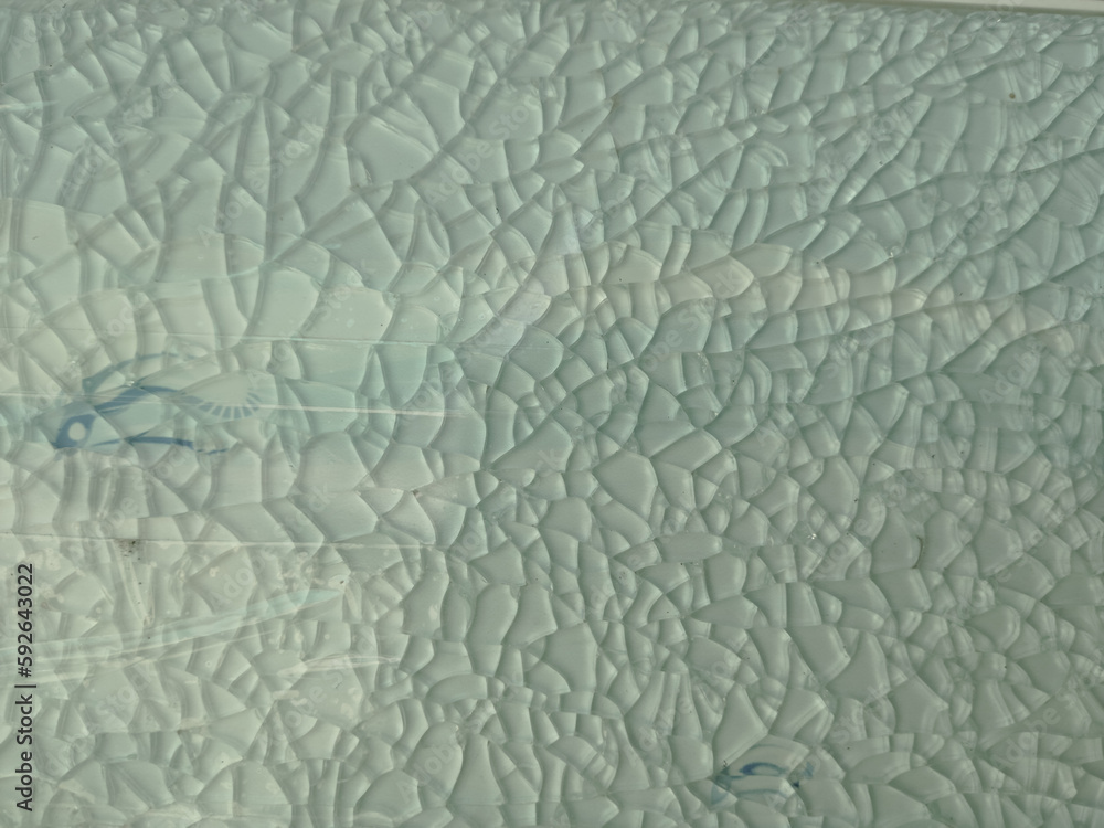 Broken glass background Broken glass background