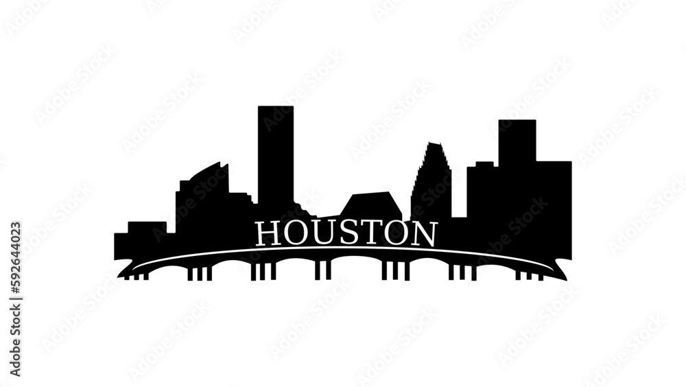 Houston silhouette