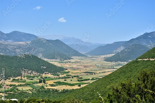 Greek plains in Argolis