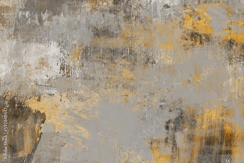 Smudged canvas abstract painting grunge background