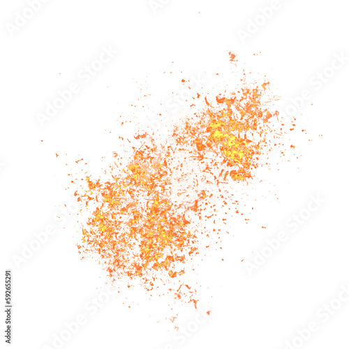 Fire Burning Realistic Red Flame PNG Transparent