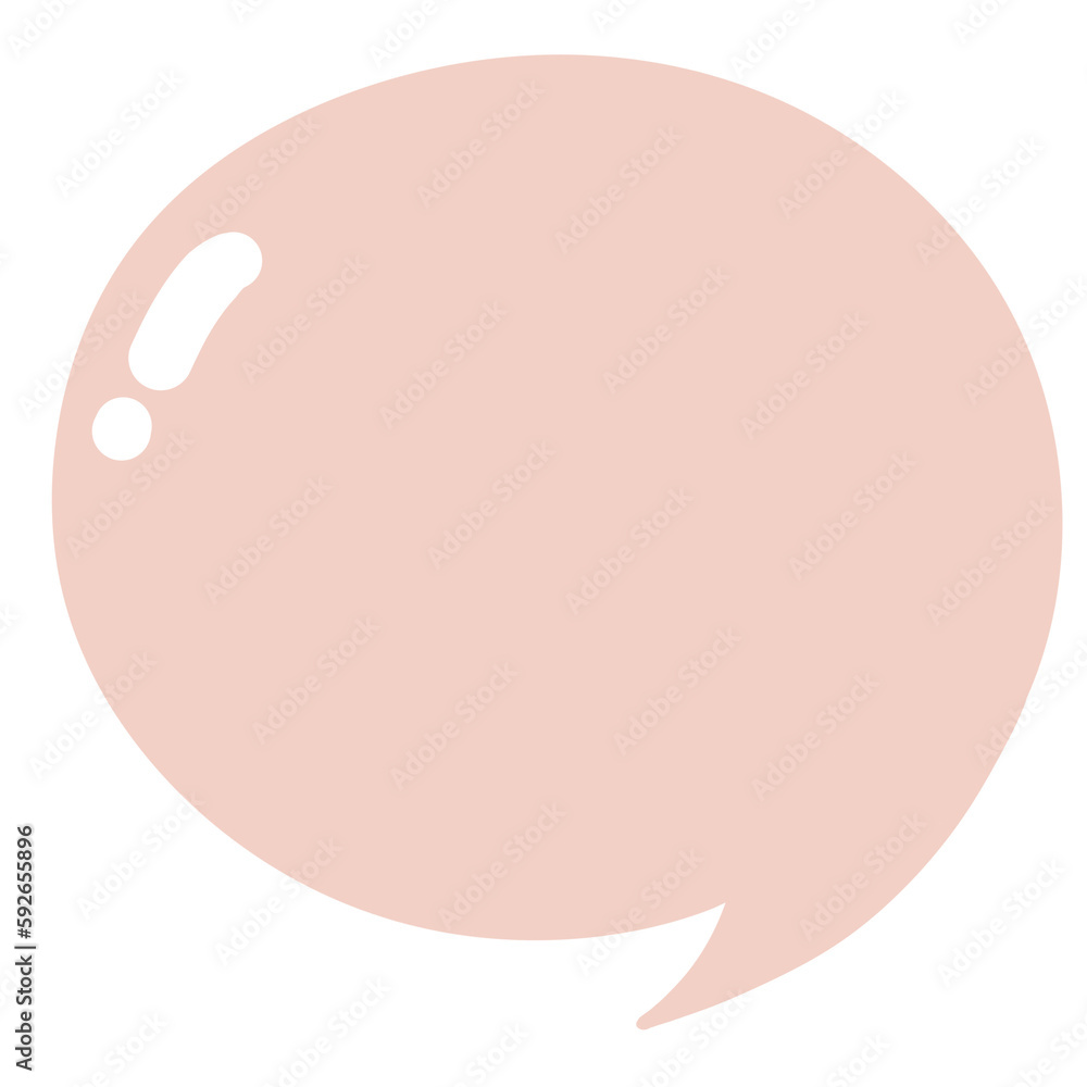 Orange speech bubble Orange speech bubble