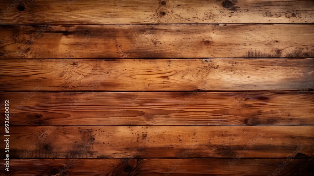 Obraz premium Old Wood Texture Background, Generative AI