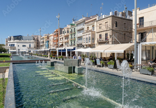 fountain in the city of Tarragona